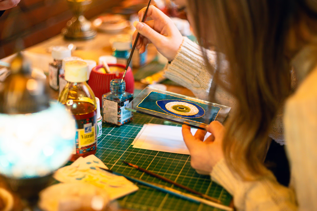 Stained Glass Painting Workshop